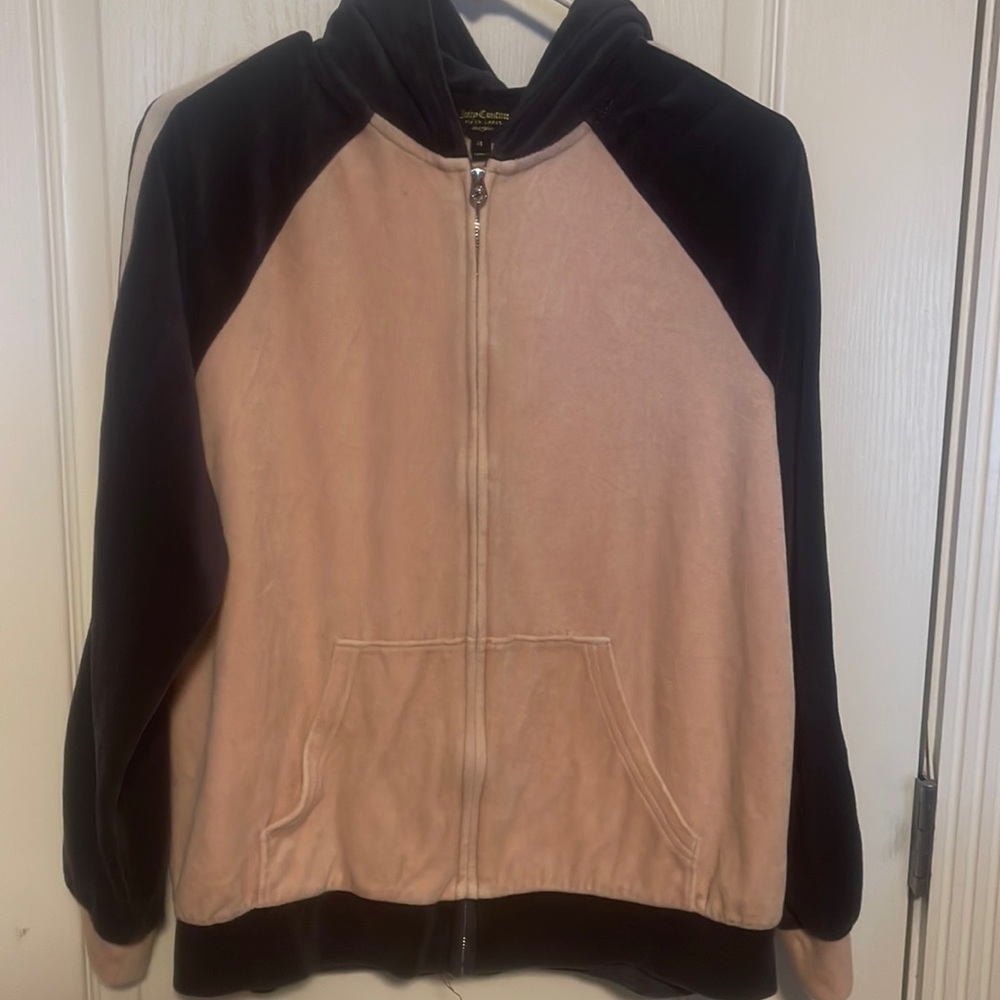 Juicy Couture Velvet Zip-up